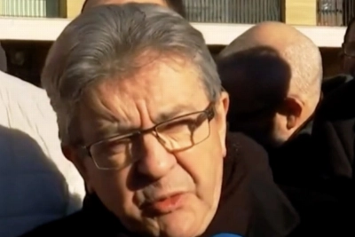 L'ancien candidat à al présidentielle en France, Jean-Luc Mélenchon