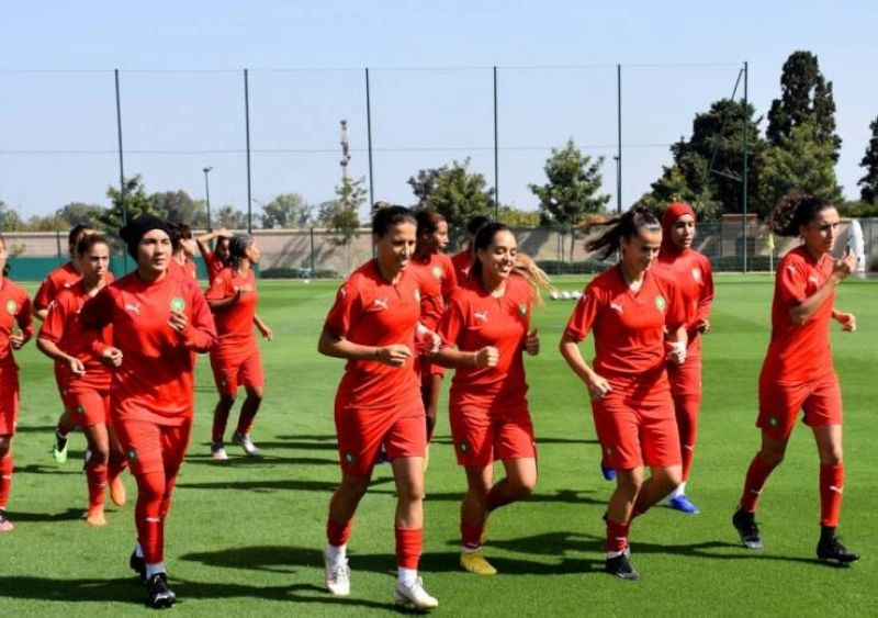 Les Lionnes de l'Atlas en pleine concentration pour le Mondial