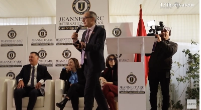 L'ambassadeur Simon Martin rappelant la profondeur historique des relations maroco-britanniques