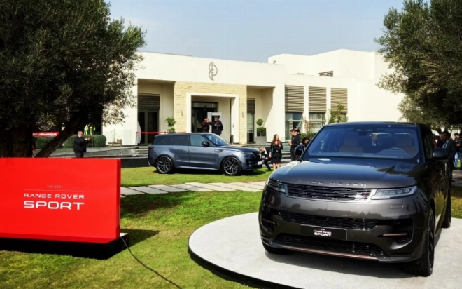 Lancement du nouveau Range Rover Sport à Casablanca.