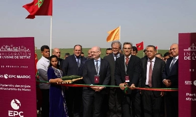 EPC Maroc inaugure une nouvelle usine à Settat.