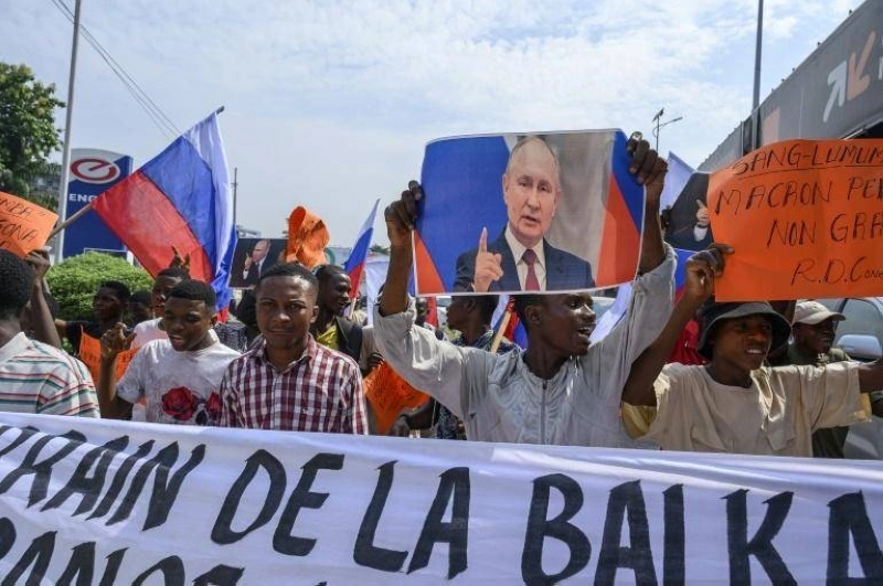 RDC, des appels à la Russie pour remplacer la France