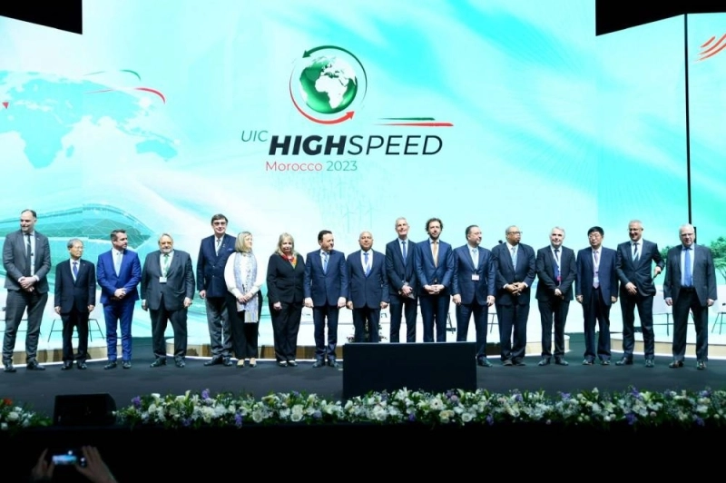 Ouverture du congrès mondial de la grande vitesse ferroviaire à Marrakech.
