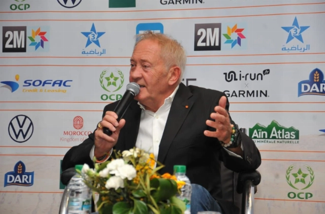 Patrick Bauer, fondateur et directeur du Marathon des sables.