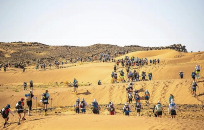 Ph. Archives. Marathon des sables
