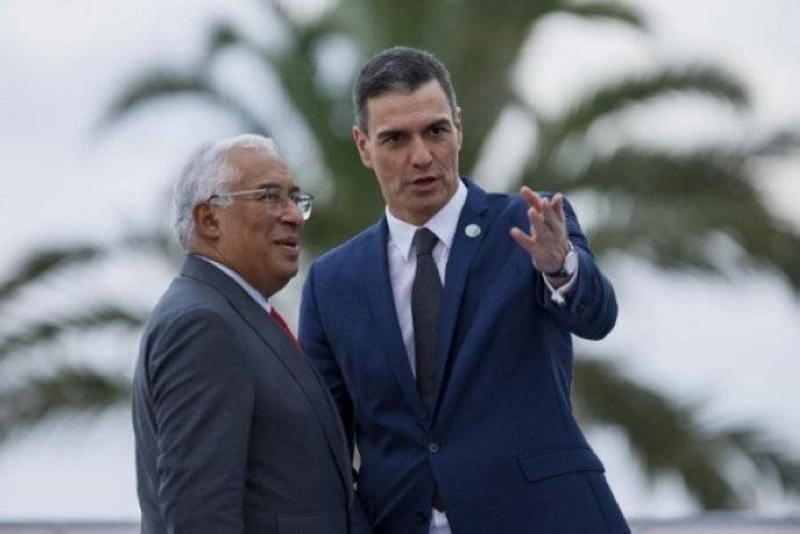 Antonio Costa et Pedro Sanchez. La candidature est plus forte avec le Maroc