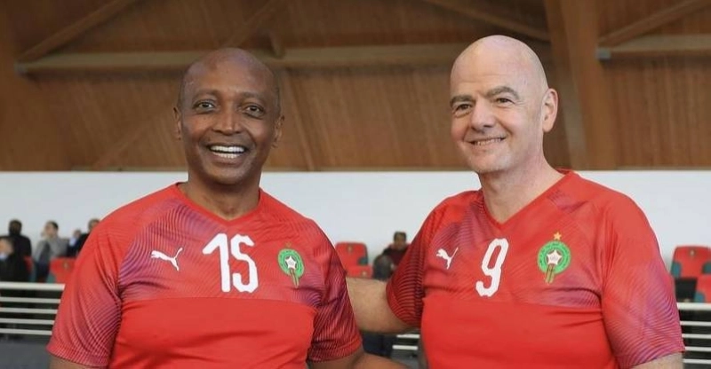 Motsepe et Infantino pour le développement du football africain