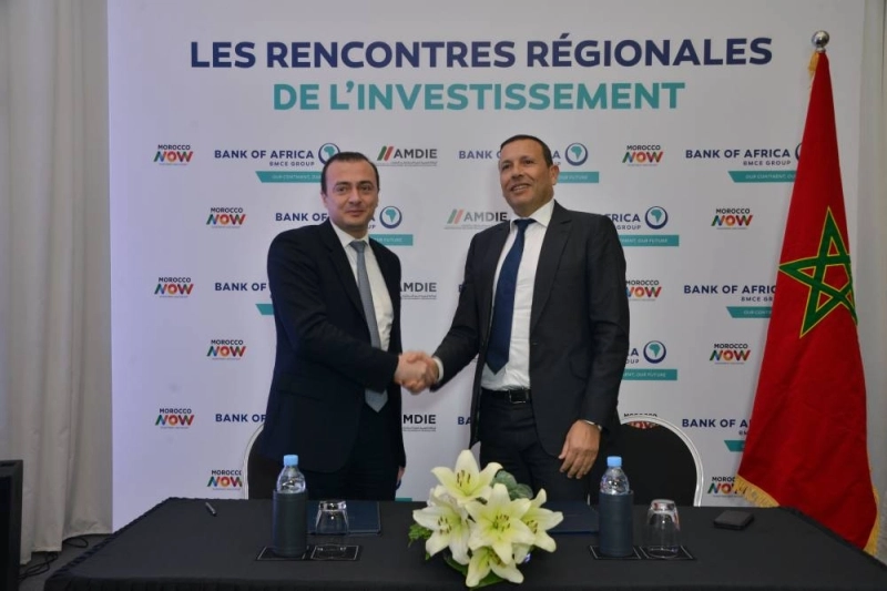 BOA et l’AMDIE signent une convention afin de développer les investissements et les exportations.