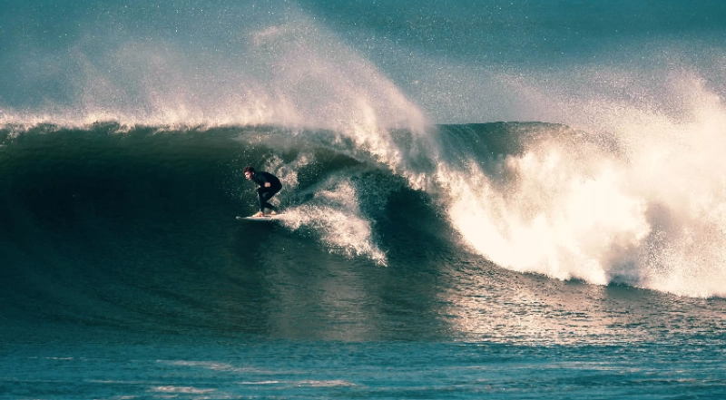 Rass Lafaa à Safi, un des spots préférés des surfeurs du monde entier.