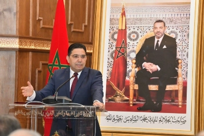 Le ministre des Affaires étrangères, de la Coopération africaine et des Marocains résidant à l'étranger, Nasser Bourita