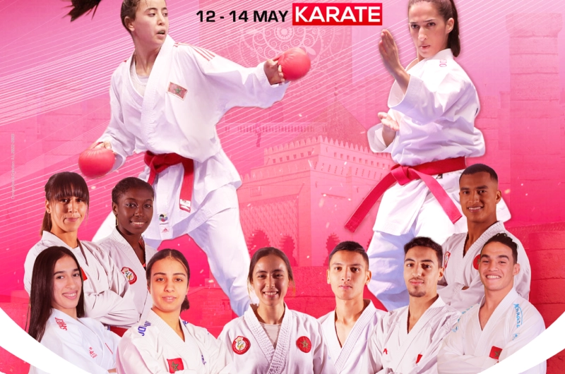 La Coupe internationale Mohammed VI du Karaté aura lieu du 12 au 14 Mai 2023.