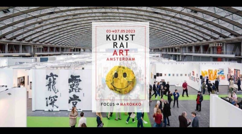 Focus Morocco à KunstRAI intervient un an après l'exposition d'art contemporain marocain au Musée Cobra d'Amstelveen.