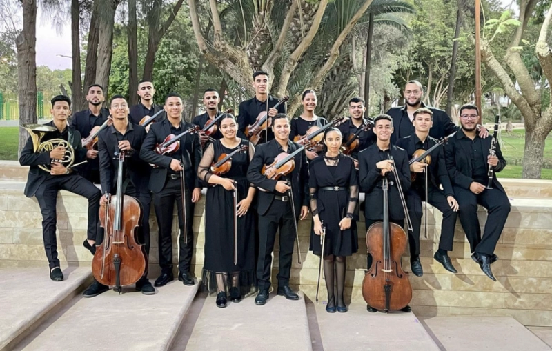 L’Orchestre Mazaya des jeunes. Rendez-vous le 11 mai au Théâtre Mohammed VI à Casablanca.