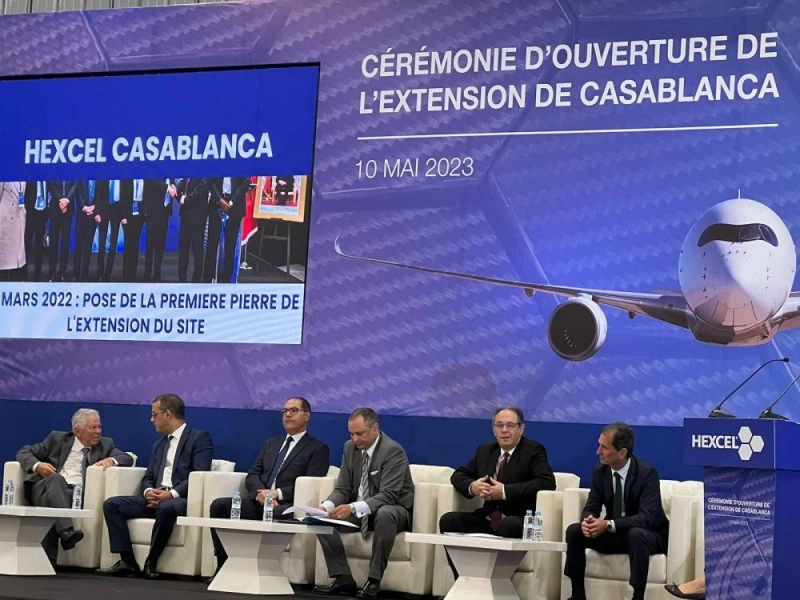 Hexcel double la taille de son site de production à Casablanca.