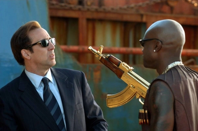 Nicolas Cage dans Lord of War 2005.