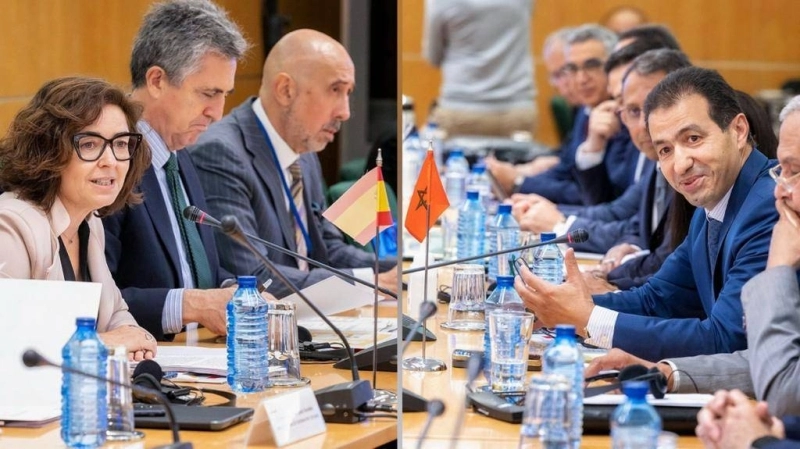 Khalid Zerouali et Isabel Goicoechea Aranguen ont co-présidé la réunion préparatoire.