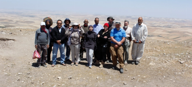 La team est composée d’étudiants de l’Institut national des sciences de l’archéologie et du patrimoine (INSAP), de l’Université Mohammed V de Rabat et de l’Université de Varsovie