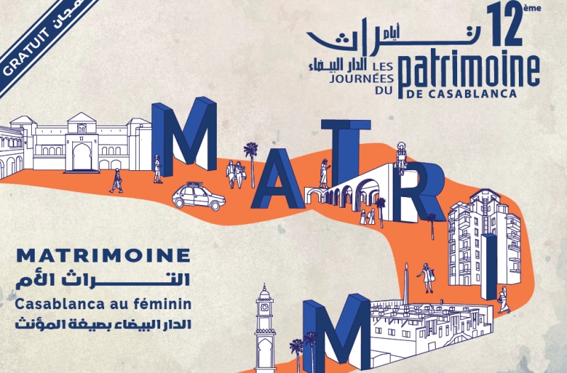 La 12e édition est organisée sous le thème de "Matrimoine, Casablanca au Féminin".