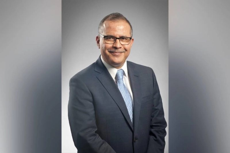Mohamed Fikrat souriant, comme toujours.