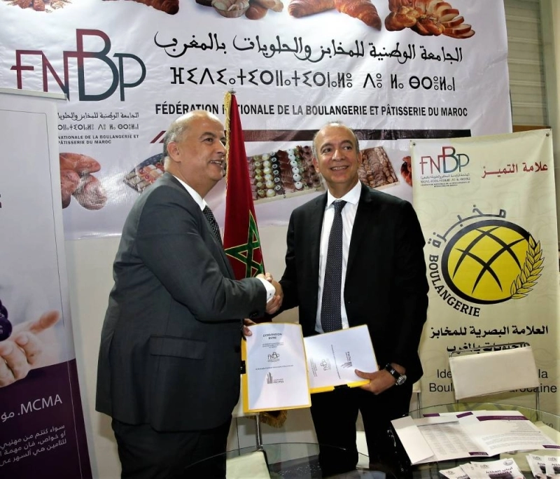 Signature d'une convention entre la MAMDA et la Fédération des boulangeries.