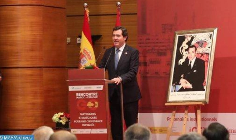 Antonio Garamendi, le Président de la Confédération espagnole des organisations entrepreneuriales (CEOE),
