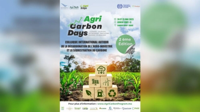 Affiche officielle des Agri Carbon Days
