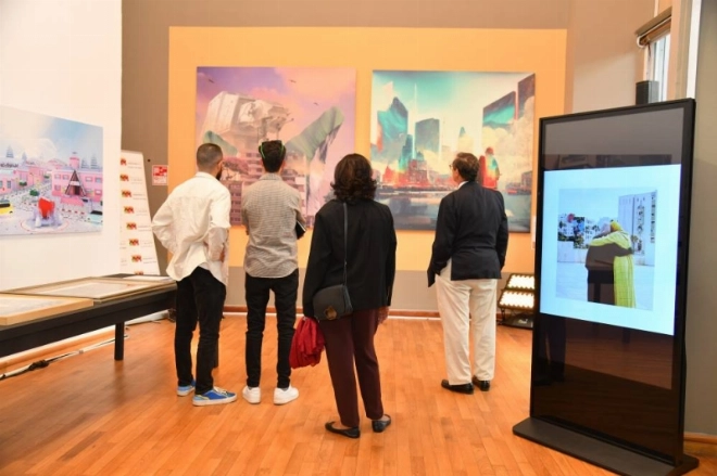 L’exposition #Imaginetaville se tient à l’espace d’art Actua à Casablanca du 24 mai au 30 juin 2023.