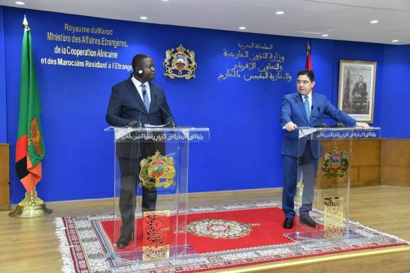 Stanley Kasongo Kakubo et Nasser Bourita. Des projets pour le futur