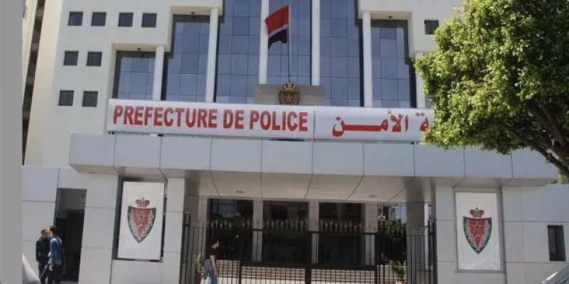 Préfecture de police de Casablanca. Fin de parcours d'un touriste arabe indélicat