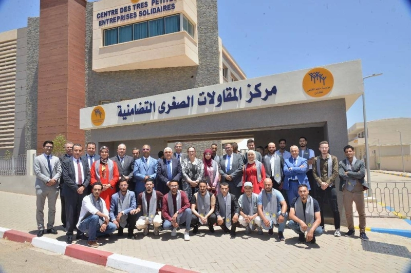 Le Réseau des Centres des Très Petites Entreprises Solidaires
célèbre la première promotion de son centre régional à Oujda