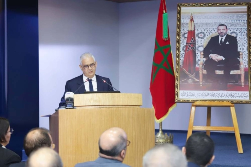 Nizar Baraka, ministre de l’équipement et de l’eau.
