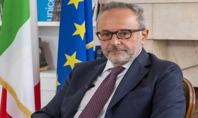 Armando Barucco, ambassadeur de la République d'Italie au Maroc.