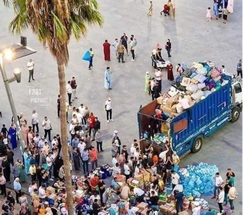Générosité et compassion de la part des citoyens