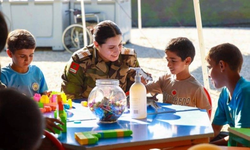 Les enfants des zones sinistrées retrouvent les bancs de l'école