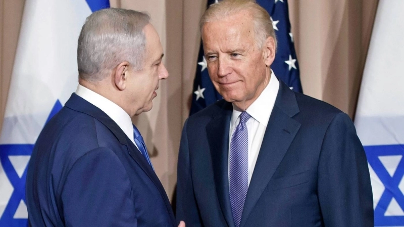 Le président américain Joe Biden et le Premier ministre israélien Benjamin Netanyahu