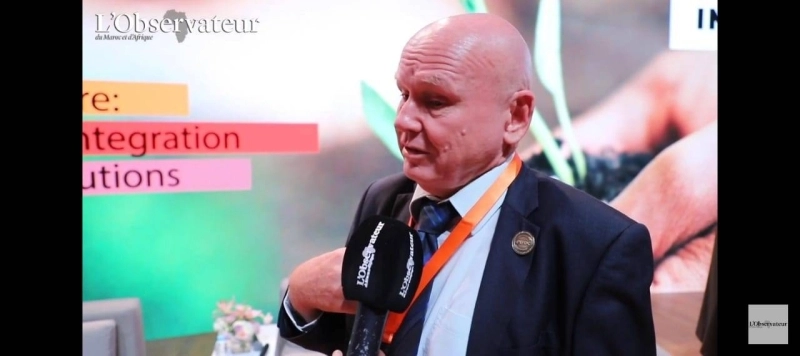 Rob Groot, directeur de l'industrie et des partenariats au centre international pour le développement des engrais (IFDC).