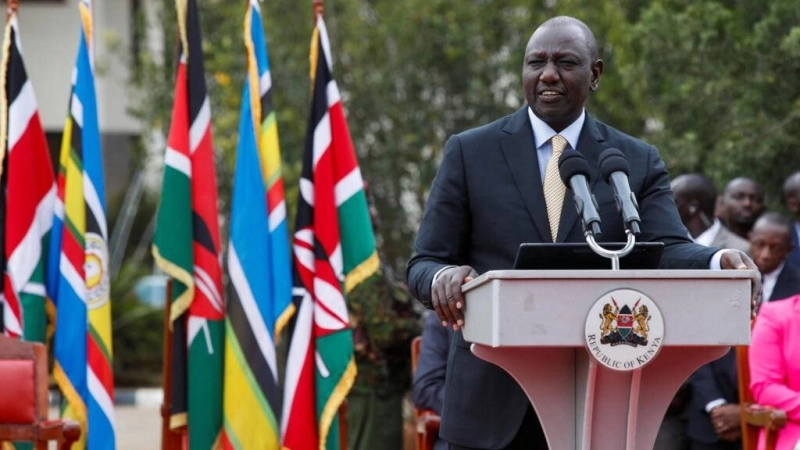Le président kényan William Ruto