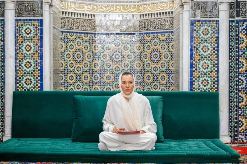 SAR la Princesse Lalla Hasnaa présidant la veillée religieuse