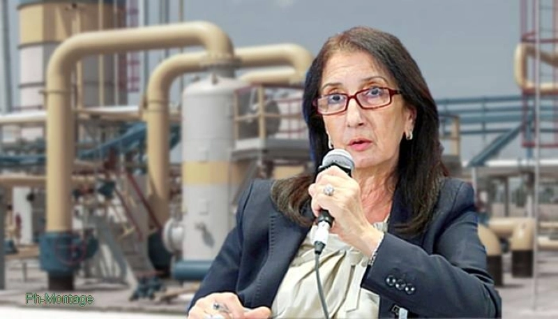 Amina Benkhadra, directrice générale de l'office national des hydrocarbures et des mines (ONHYM).