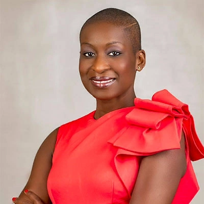 Maryse Lokossou, directrice générale de la Caisse des Dépôts et Consignations (CDC) du Bénin.