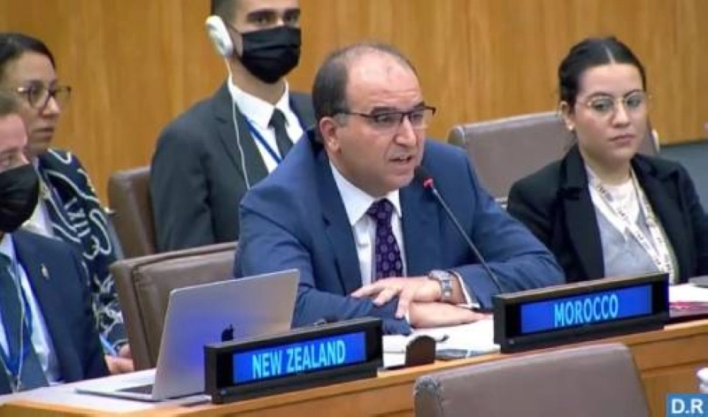 Omar Kadiri à l'ONU.