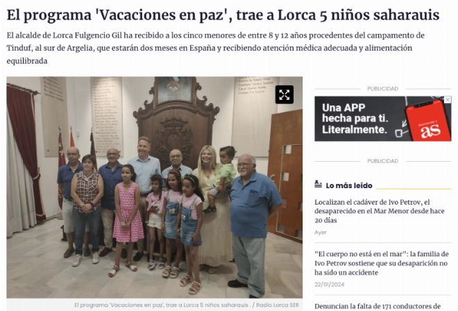 Article de cadenaser.com