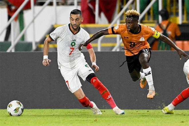 Le Maroc qualifié pour les 8èmes de finale de la CAN 2023 grâce au but de Hakim Ziyech.