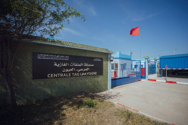 La Centrale Turbines à Gaz de Laayoune- ONEE.