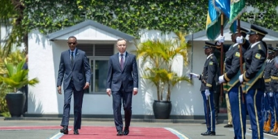 Le Président Rwandais, Paul Kagame, et son homologue polonais, Andrzej Duda