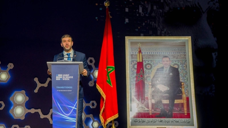 Hicham El Habti, président de l'UM6P.