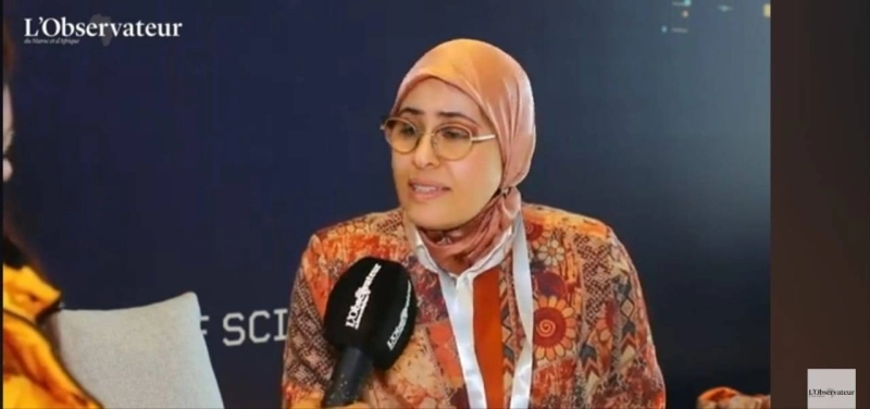 Kenza Khomsi, chef du service de la qualité de l’air à la direction de la météorologie nationale.