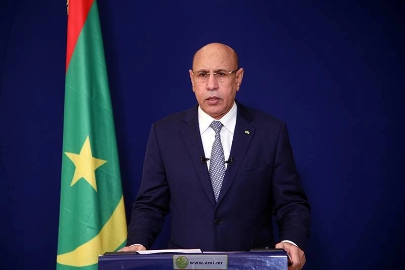Le président mauritanien Mohamed Ould Cheikh El Ghazouani