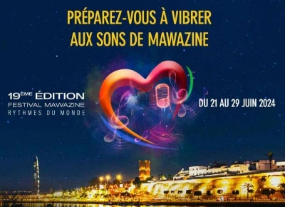 La 19ème édition du Festival Mawazine aura lieu du 21 au 29 juin 2024.