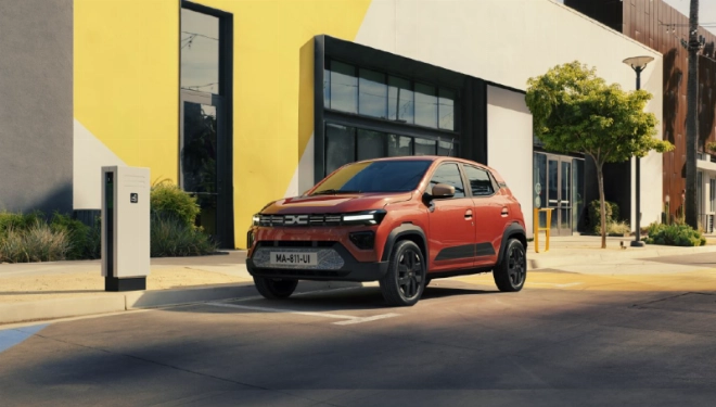 Totalement restylée, la nouvelle Dacia Spring reprend la base roulante du précédent modèle.